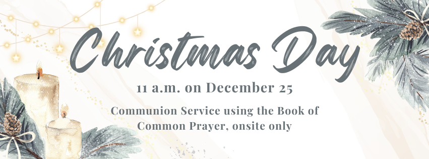 Christmas Day @ 11 a.m.